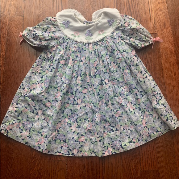 Chantilly place Vintage floral dress 4t - Picture 1 of 4